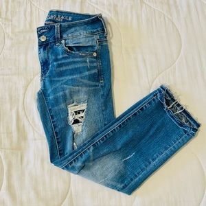 Super stretch distressed Jeans